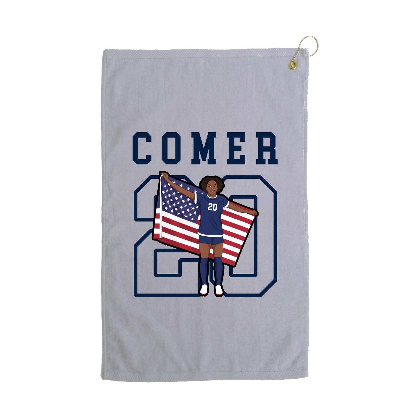 Golf Towel — Shirsey in Grey