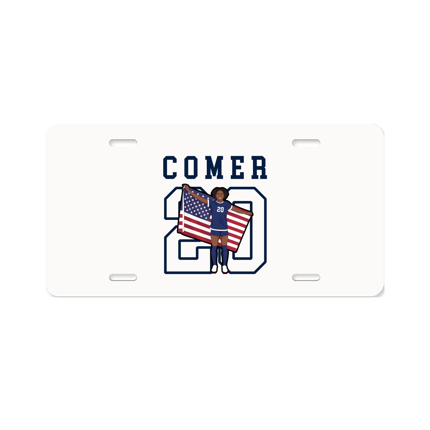License Plate — Shirsey in Classic