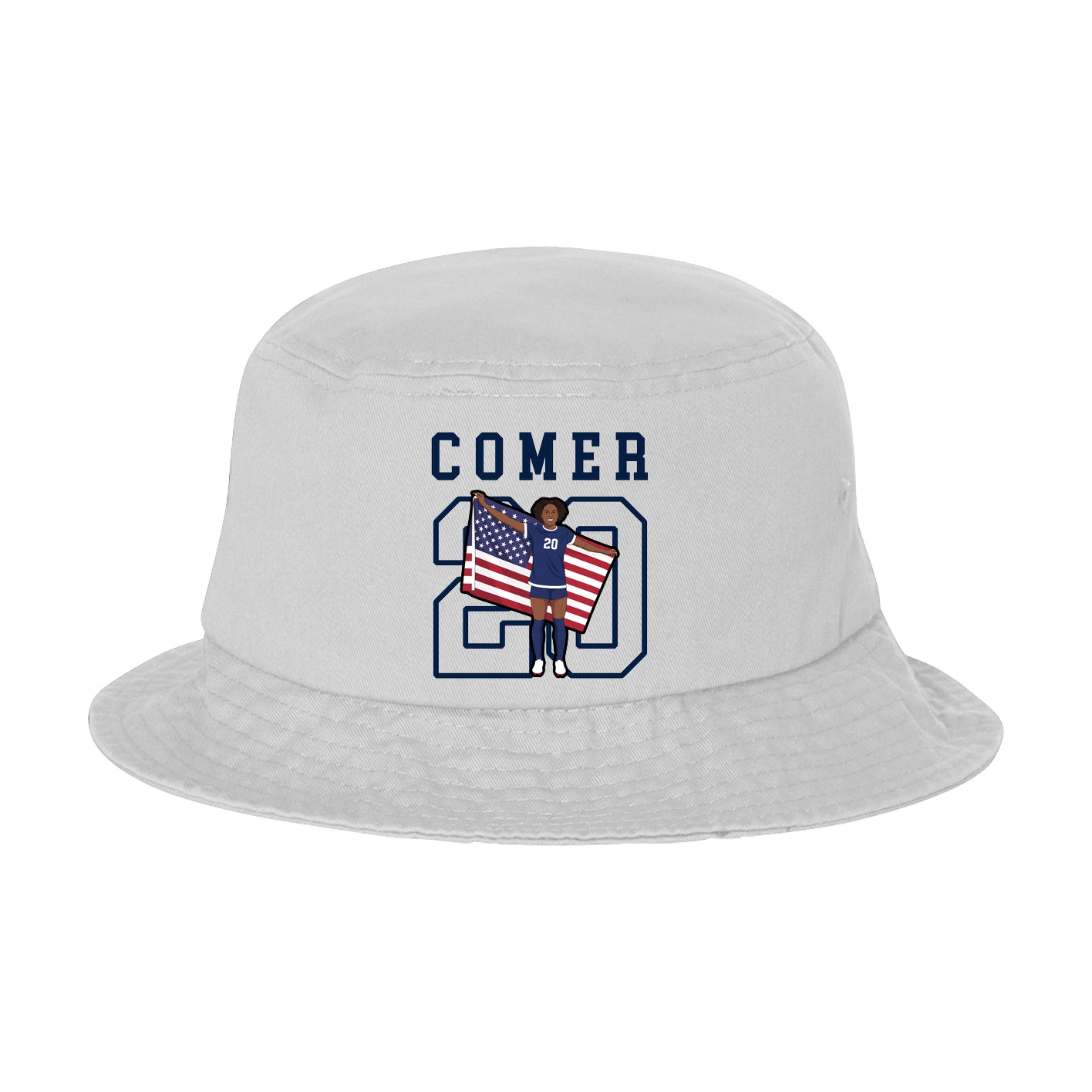 Bucket Cap — Shirsey in White