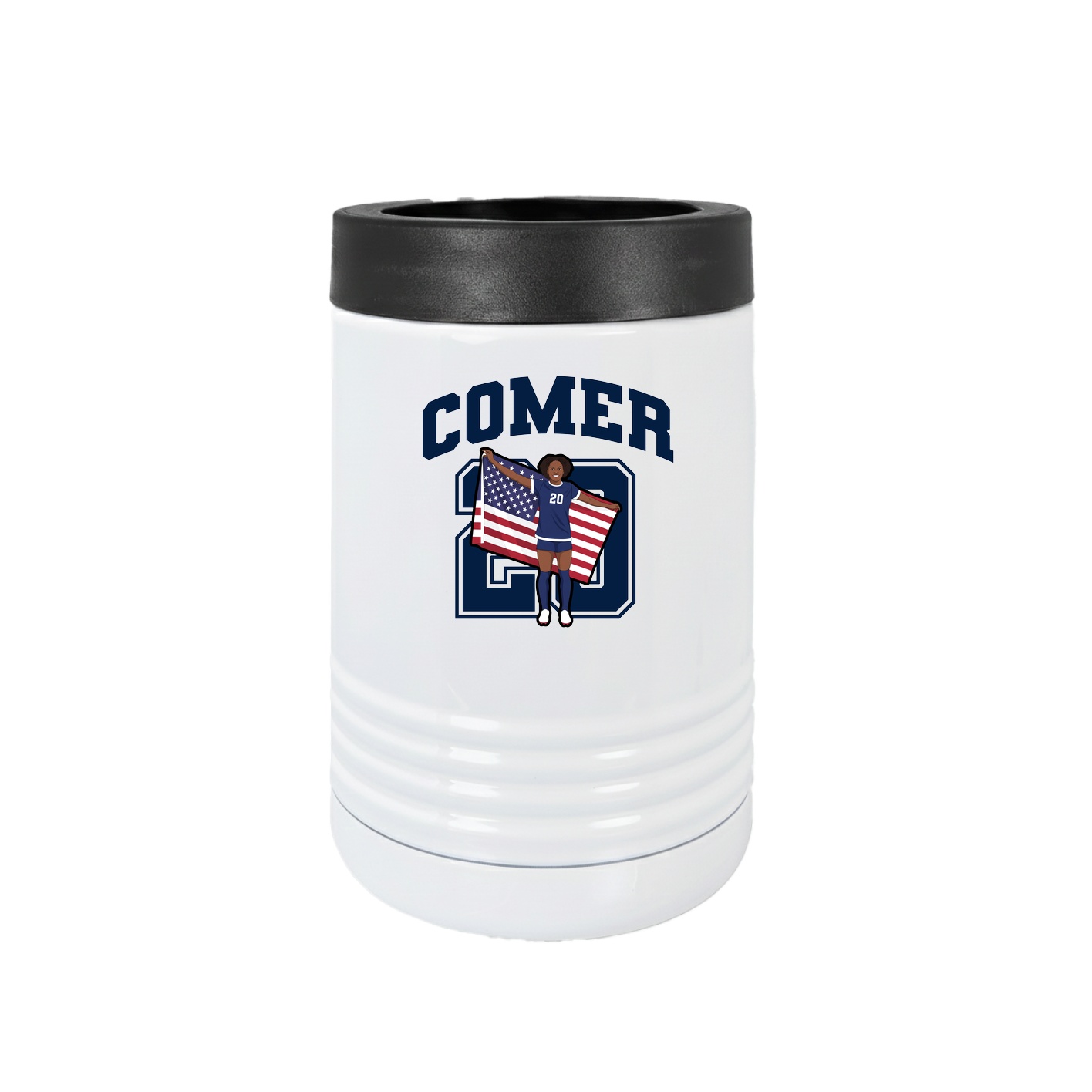 Beverage Holder — Number in White