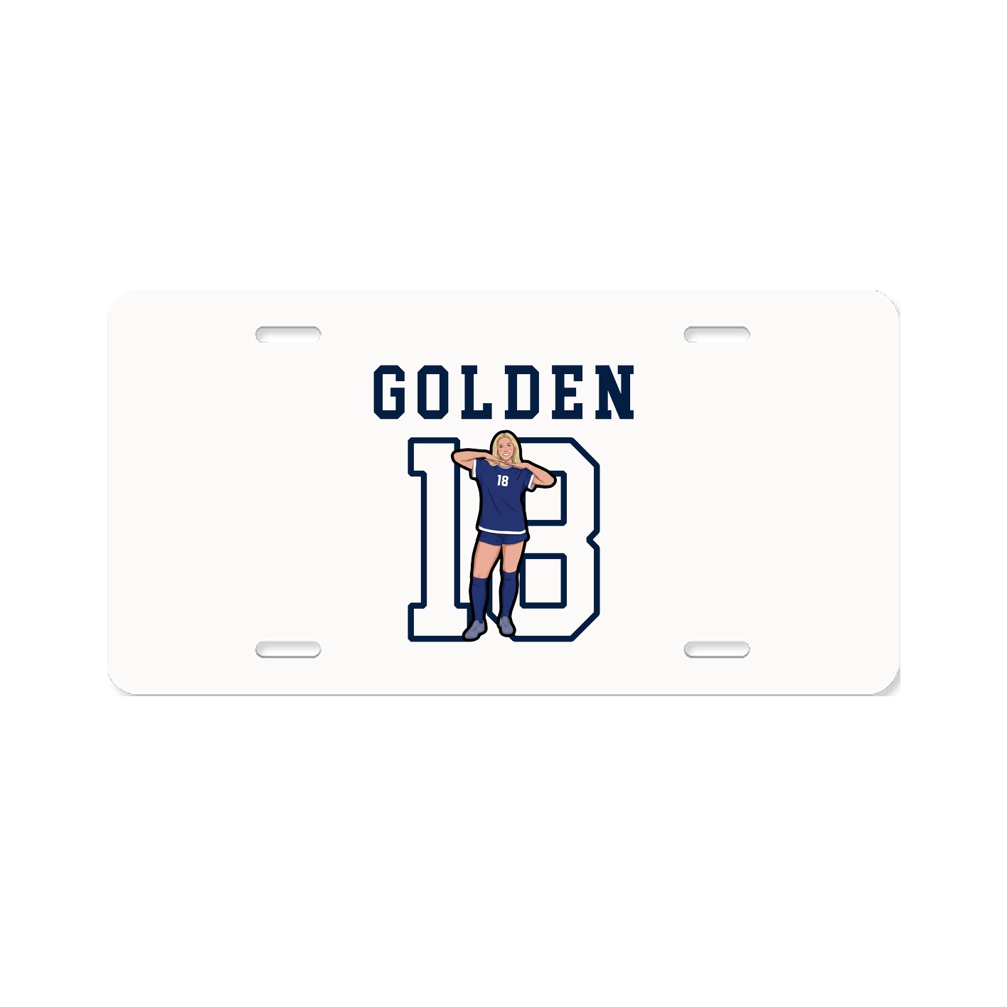 License Plate — Shirsey in Classic