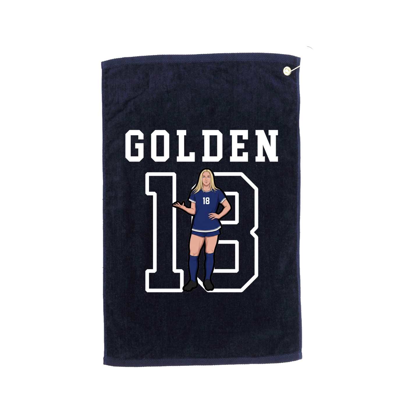 Golf Towel — Shirsey in Navy