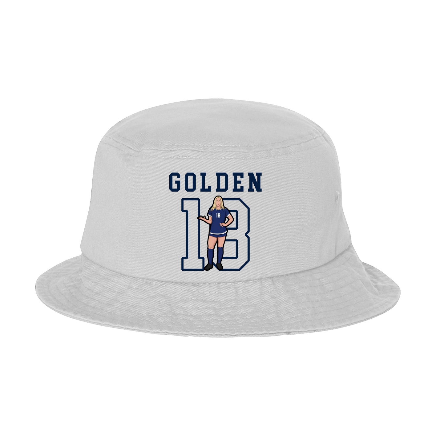 Bucket Cap — Shirsey in White