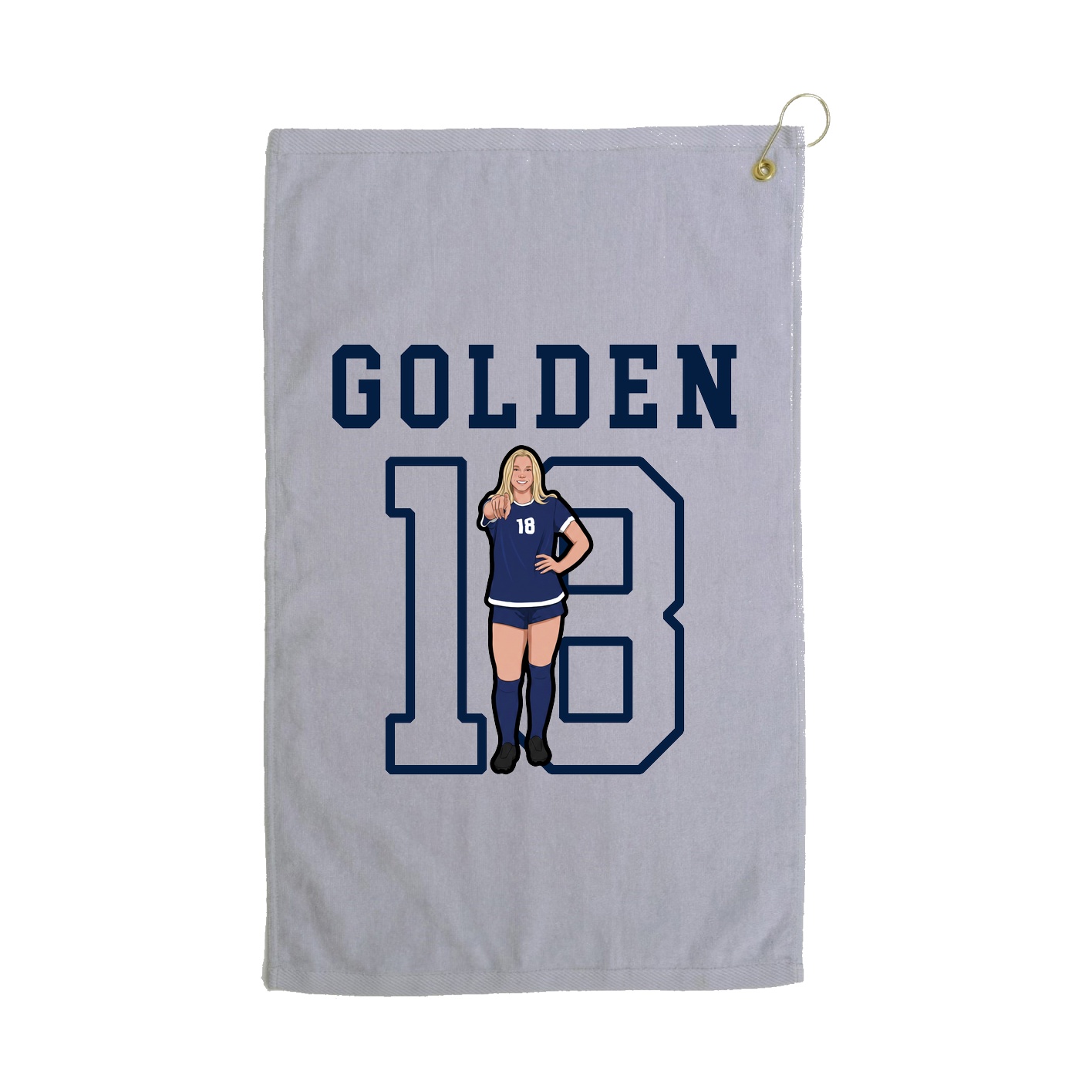 Golf Towel — Shirsey in Grey