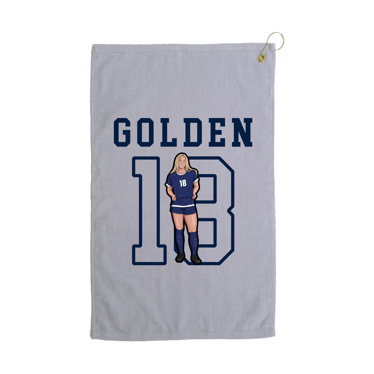 Golf Towel — Shirsey in Grey