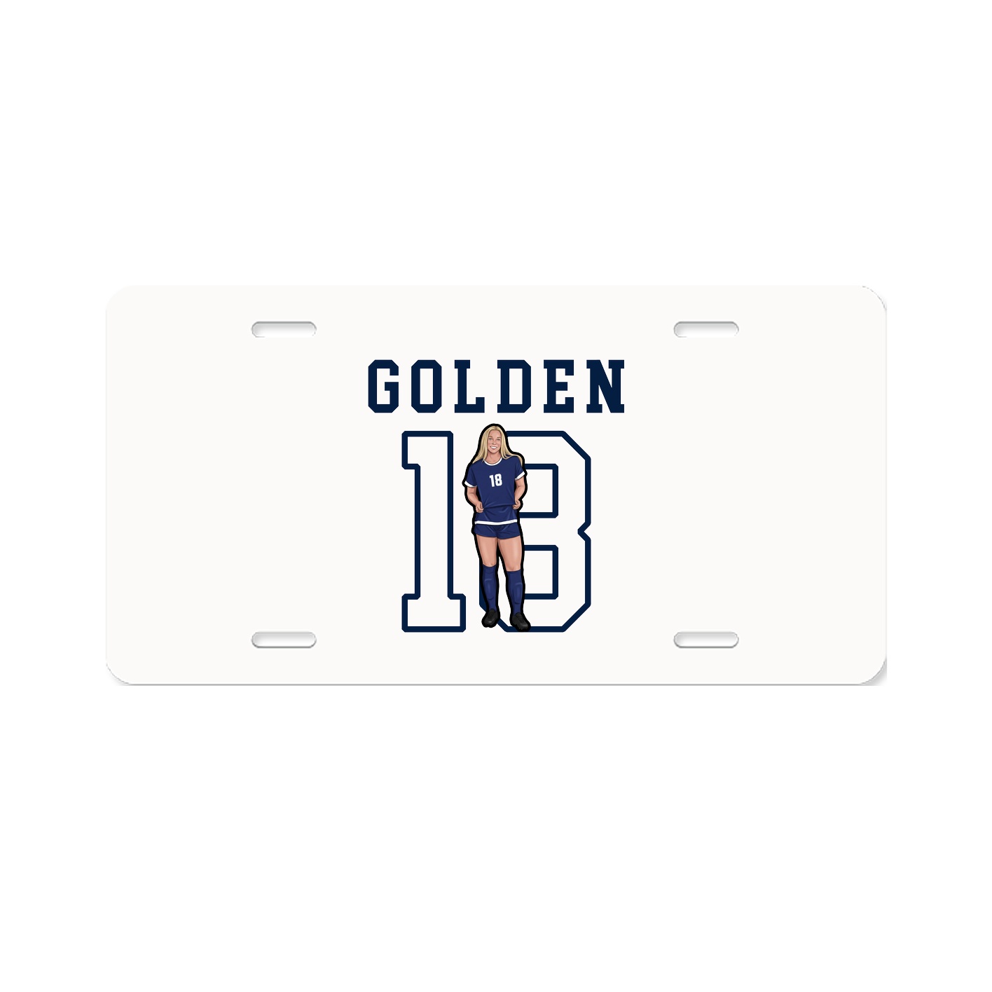 License Plate — Shirsey in Classic
