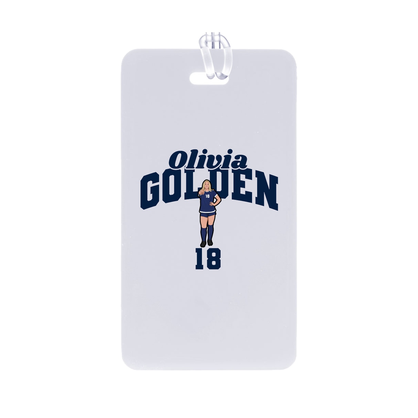 Bag Tag — Signature Arch in Classic