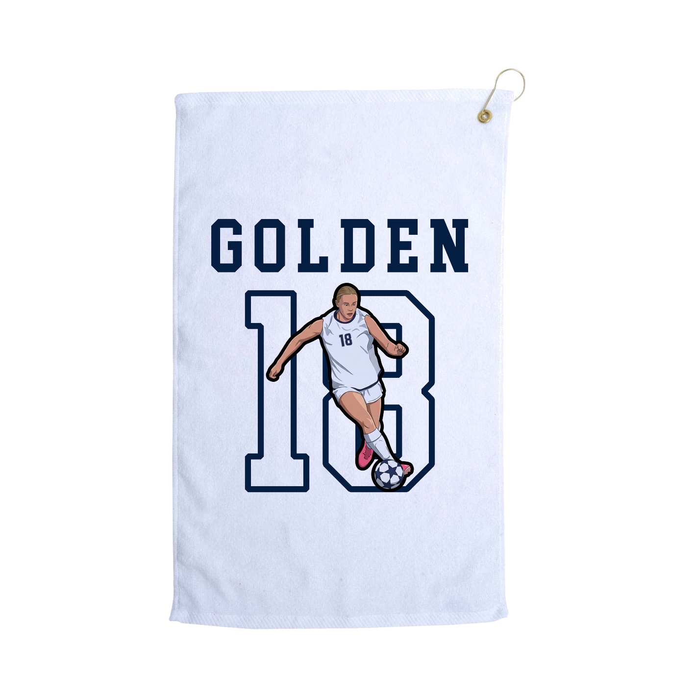Golf Towel — Shirsey in White