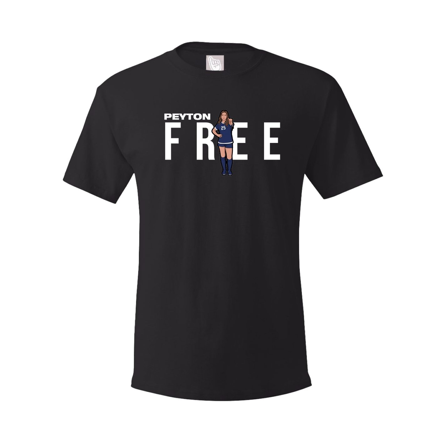 Tee — Player Name in Black