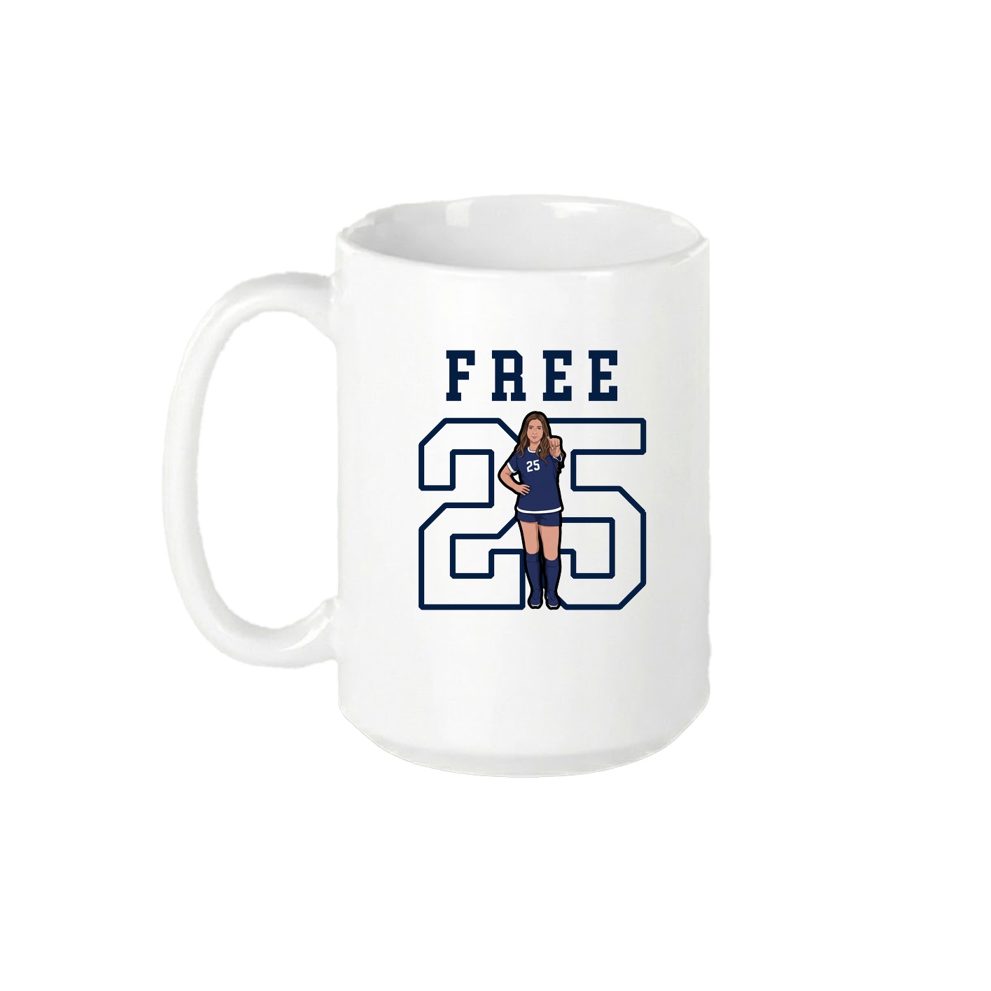 15oz Coffee Mug — Shirsey in White