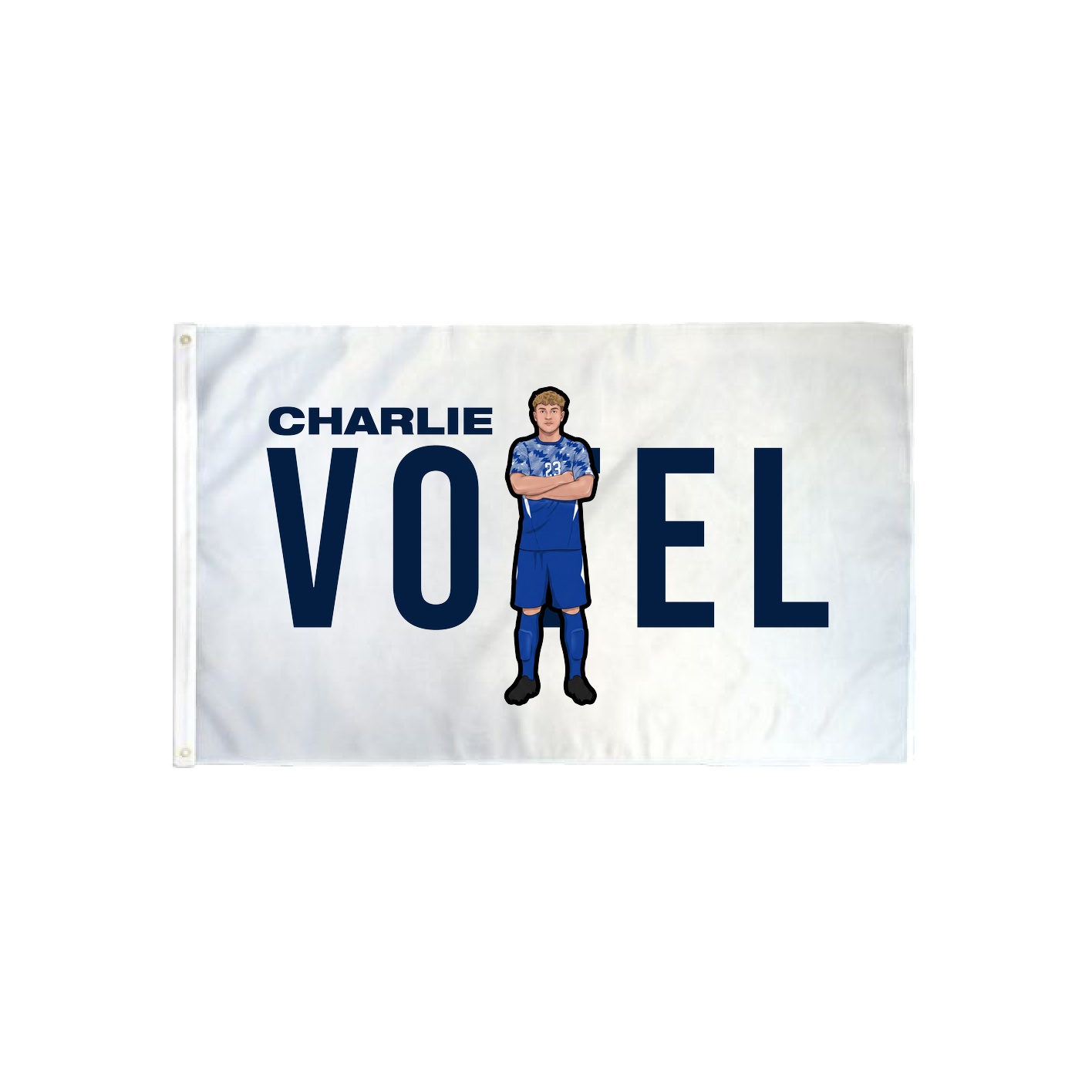 3x5 Flag — Player Name in Classic