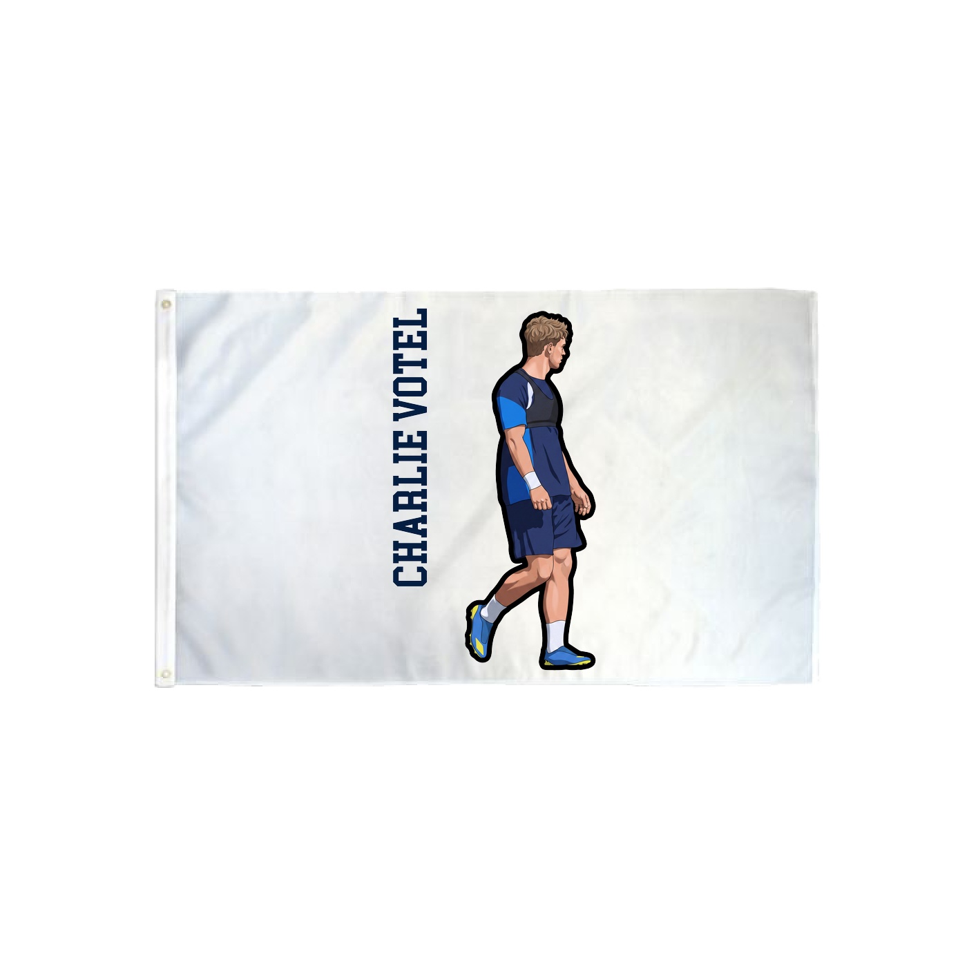 3x5 Flag — Name Vertical in Classic