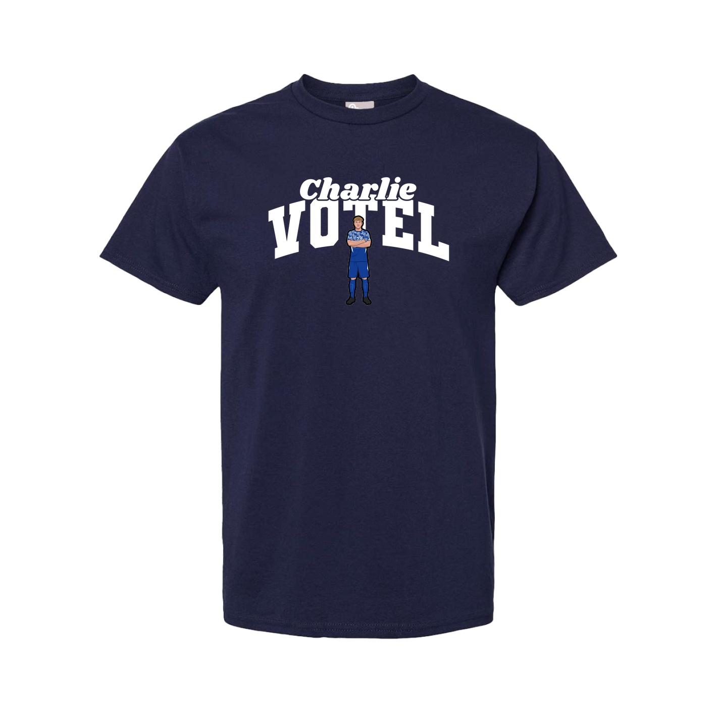 Tee — Signature Arch in Navy