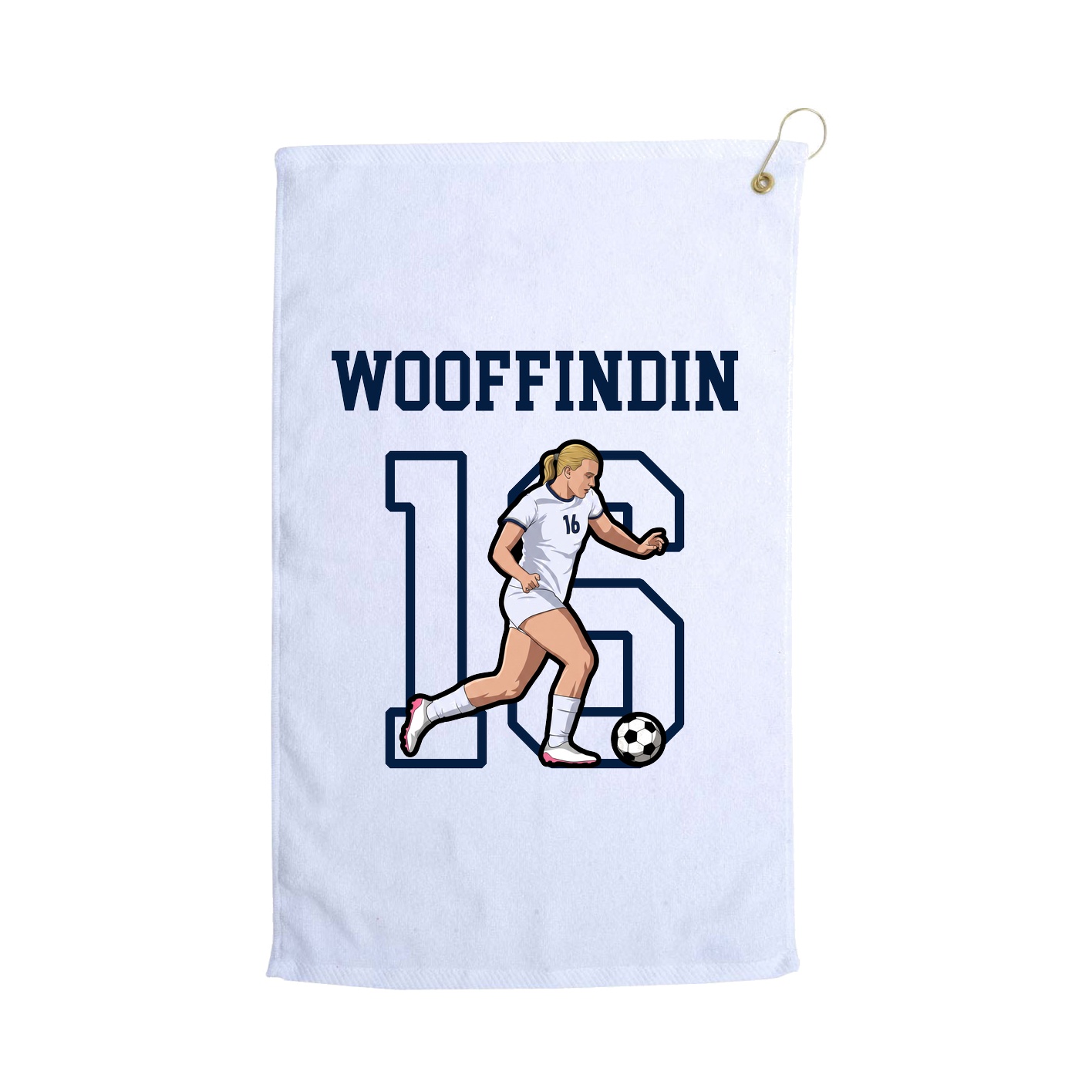 Golf Towel — Shirsey in White