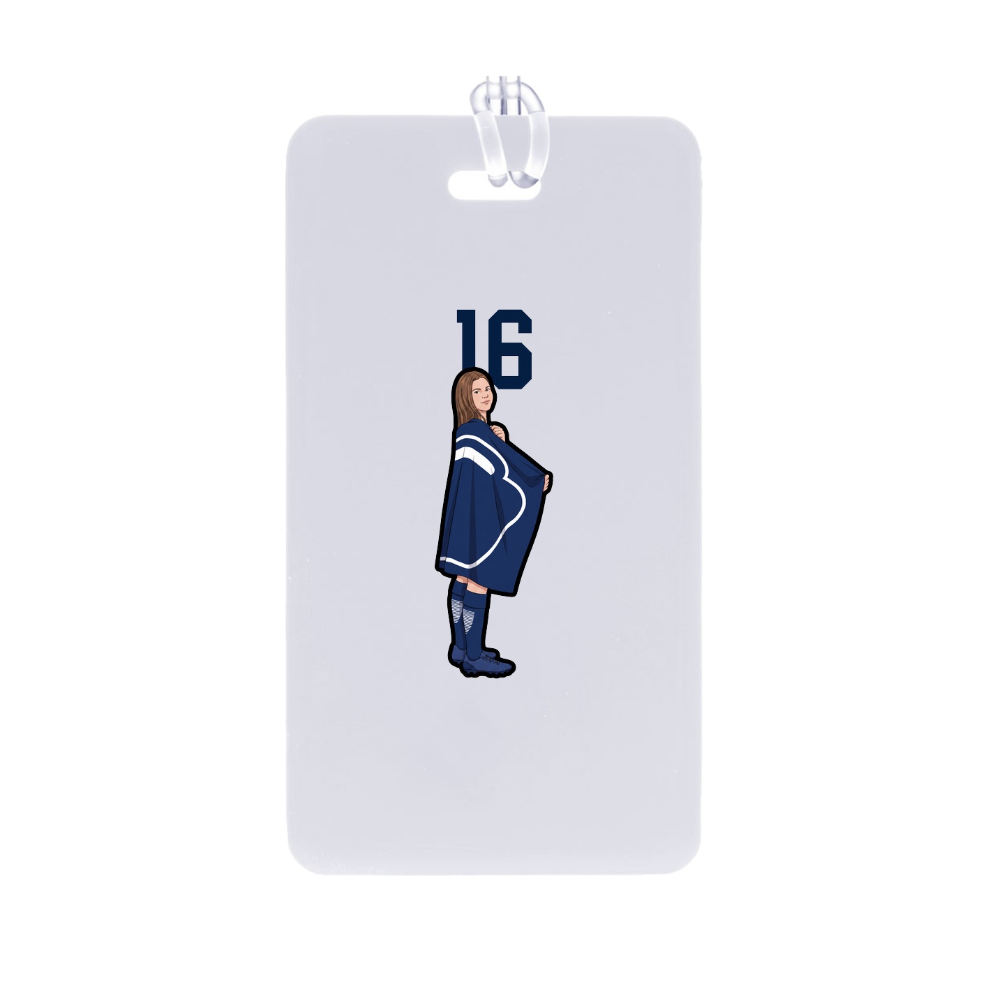Bag Tag — Number Top in Classic