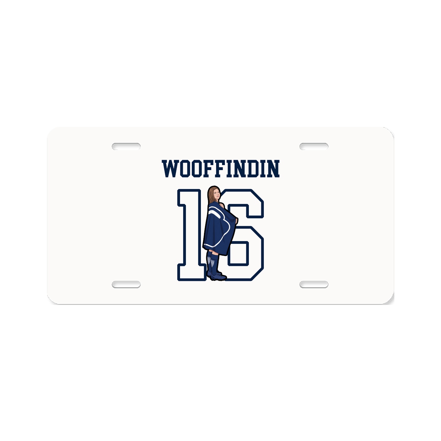 License Plate — Shirsey in Classic