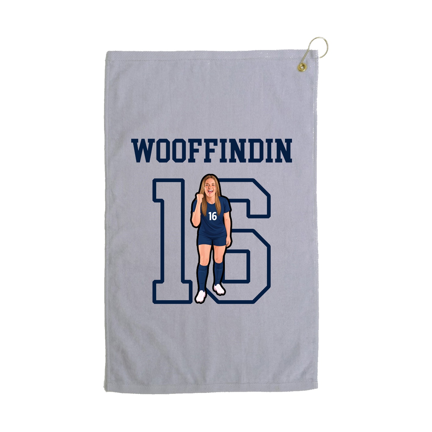Golf Towel — Shirsey in Grey