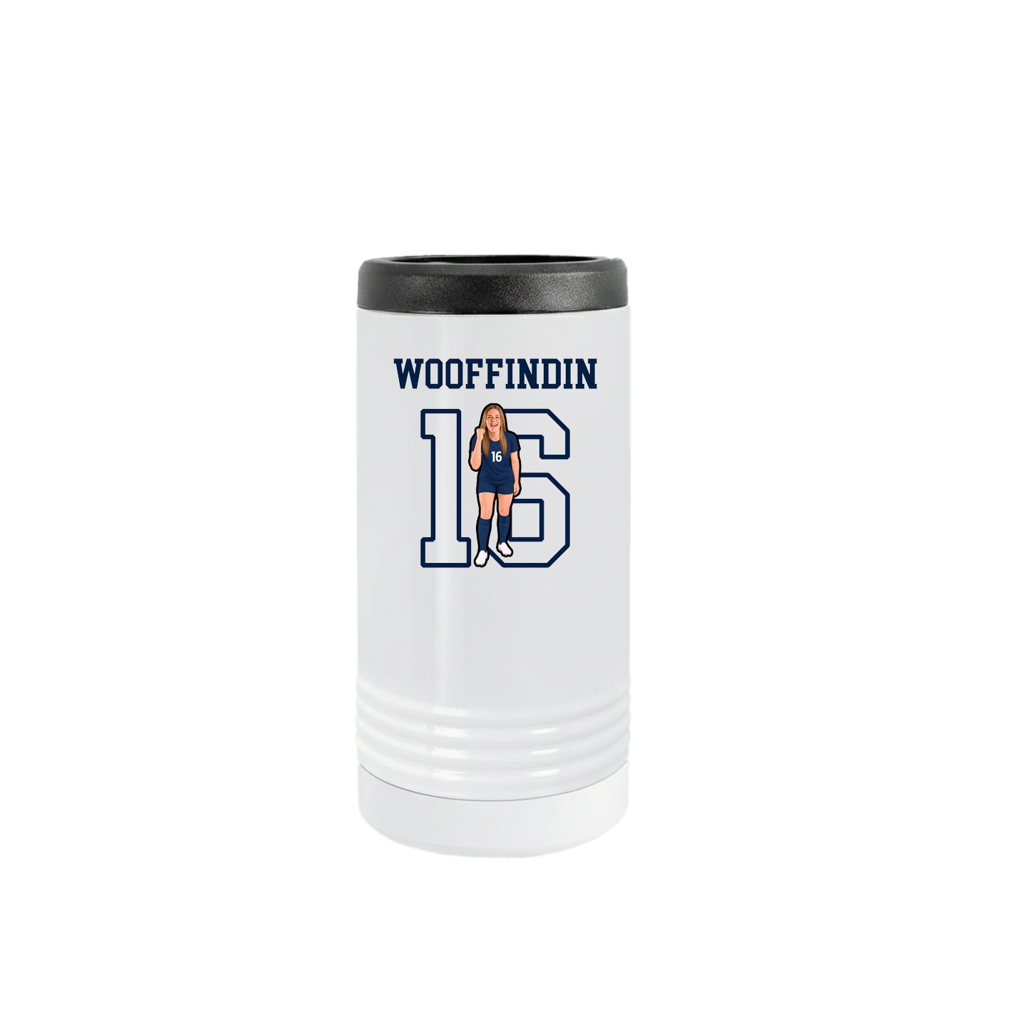 Slim Beverage Holder — Shirsey in White