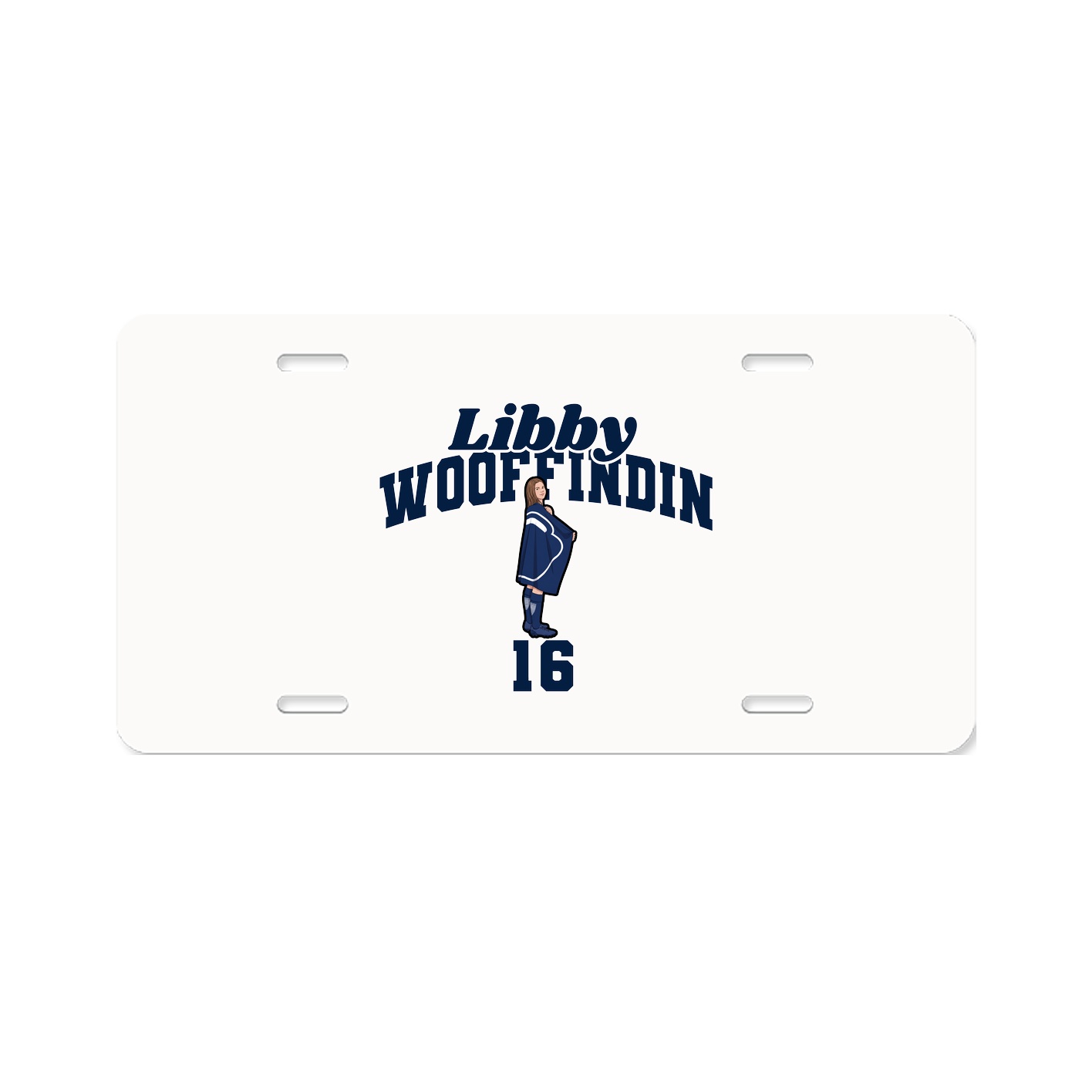 License Plate — Signature Arch in Classic