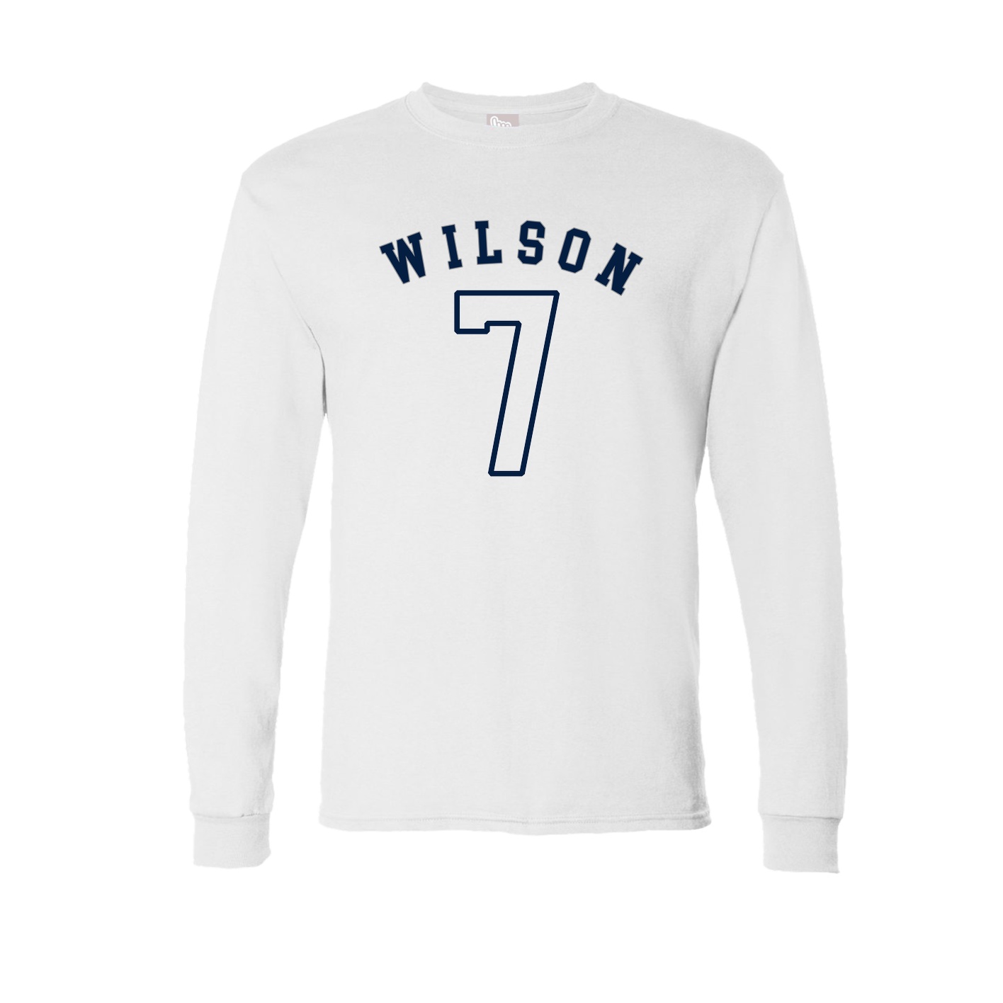 Long Sleeve Tee — Shirsey Arch in White