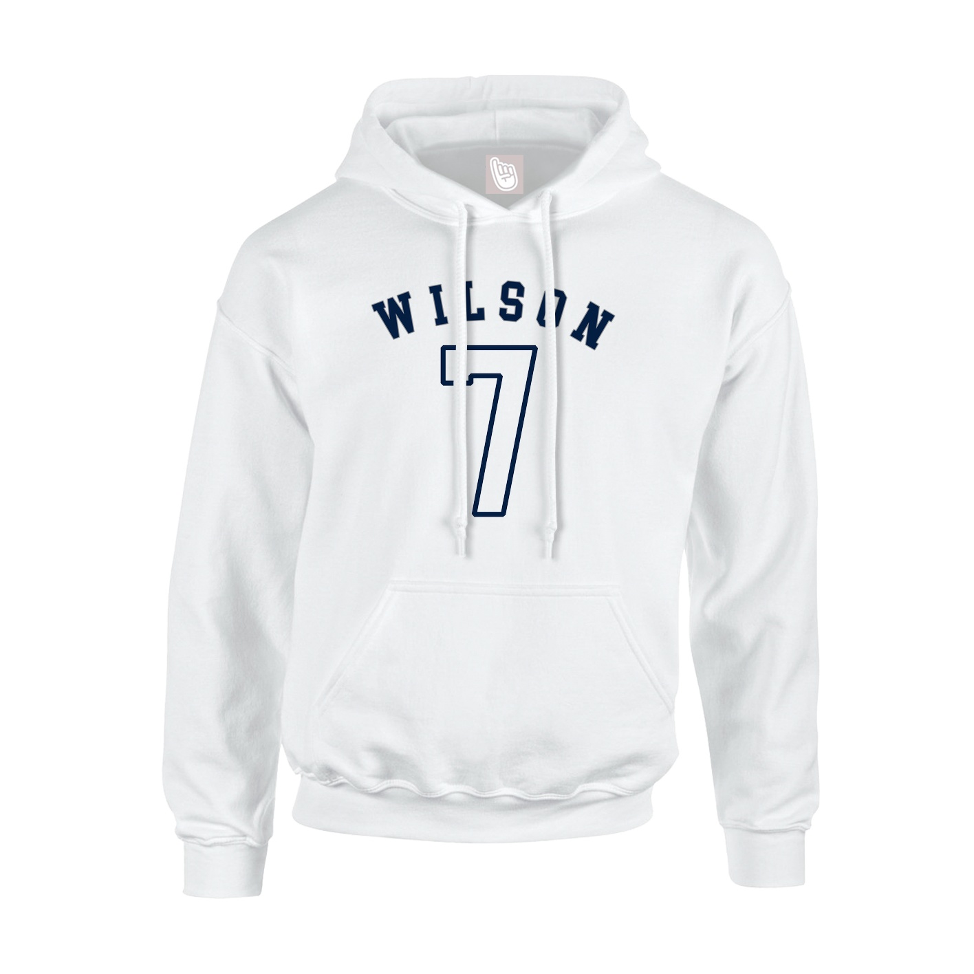 Hoodie — Shirsey Arch in White
