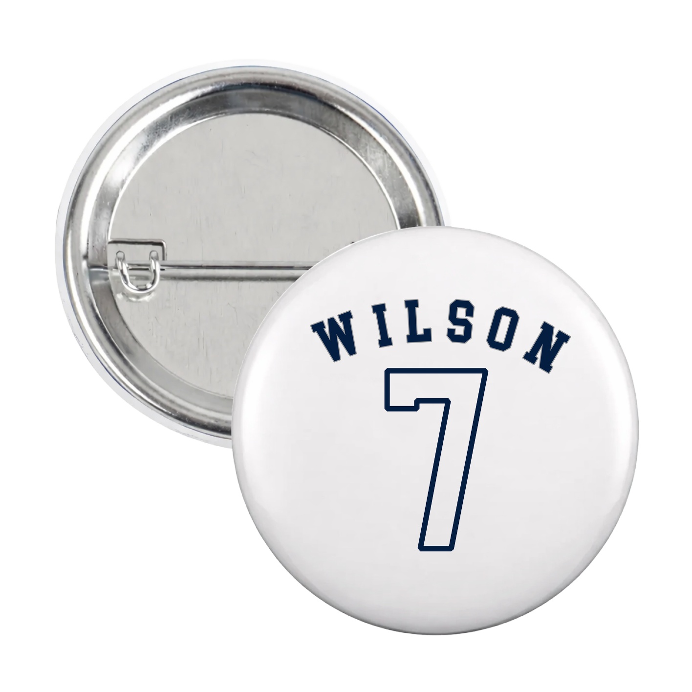 Game Day Button — Shirsey Arch in White