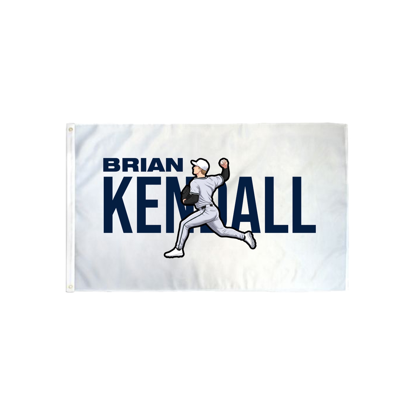 3x5 Flag — Player Name in Classic