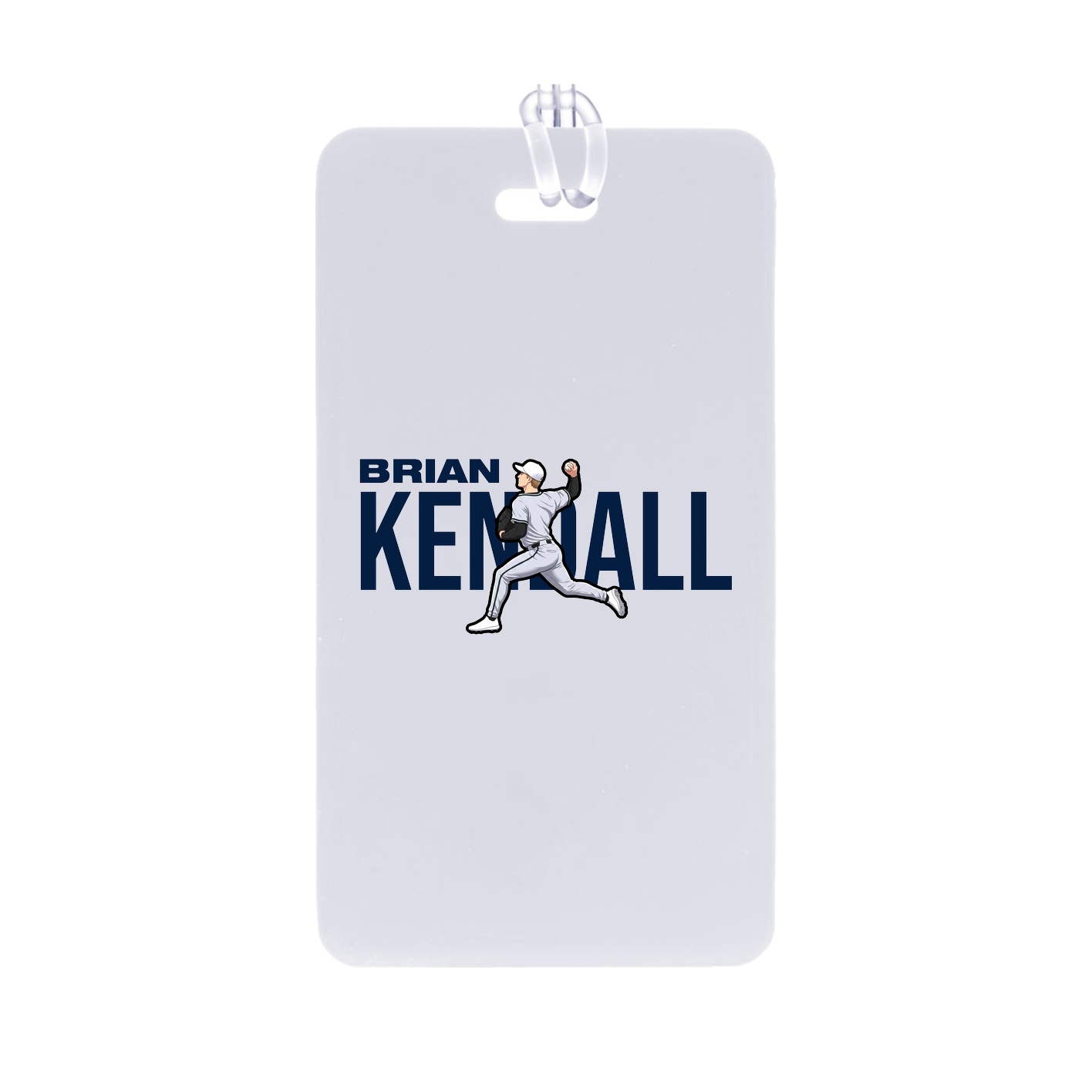 Bag Tag — Player Name in Classic
