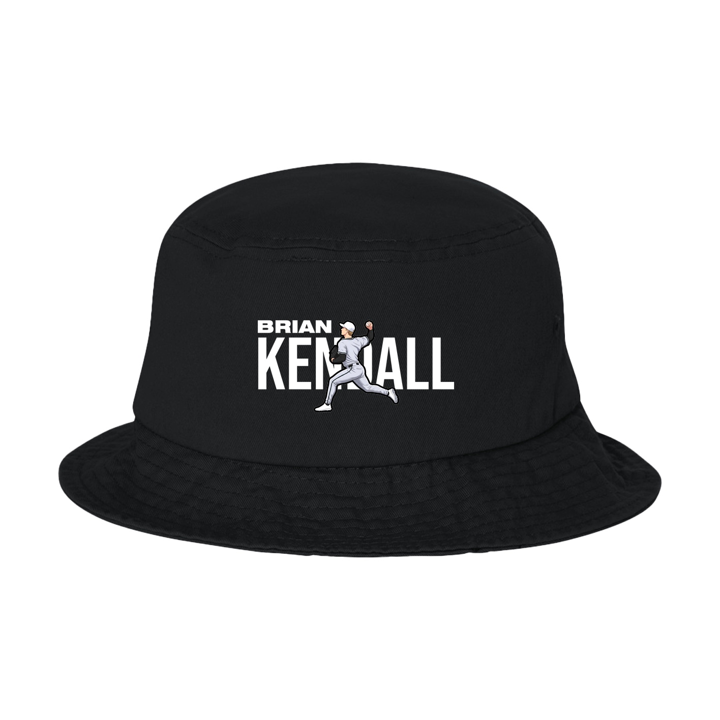 Bucket Cap — Player Name in Black