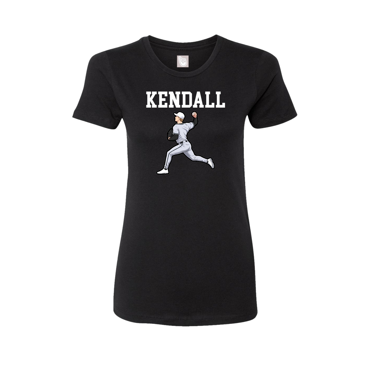 Fitted Women's Tee — Shirsey in Black