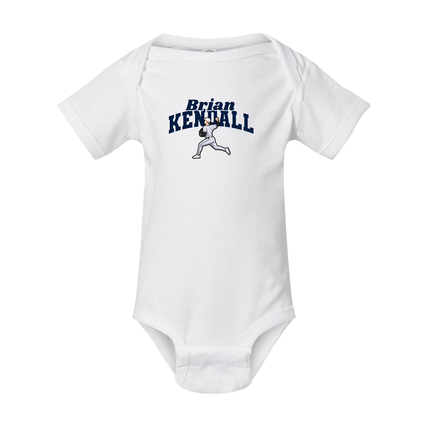 Baby Onesie — Signature Arch in White