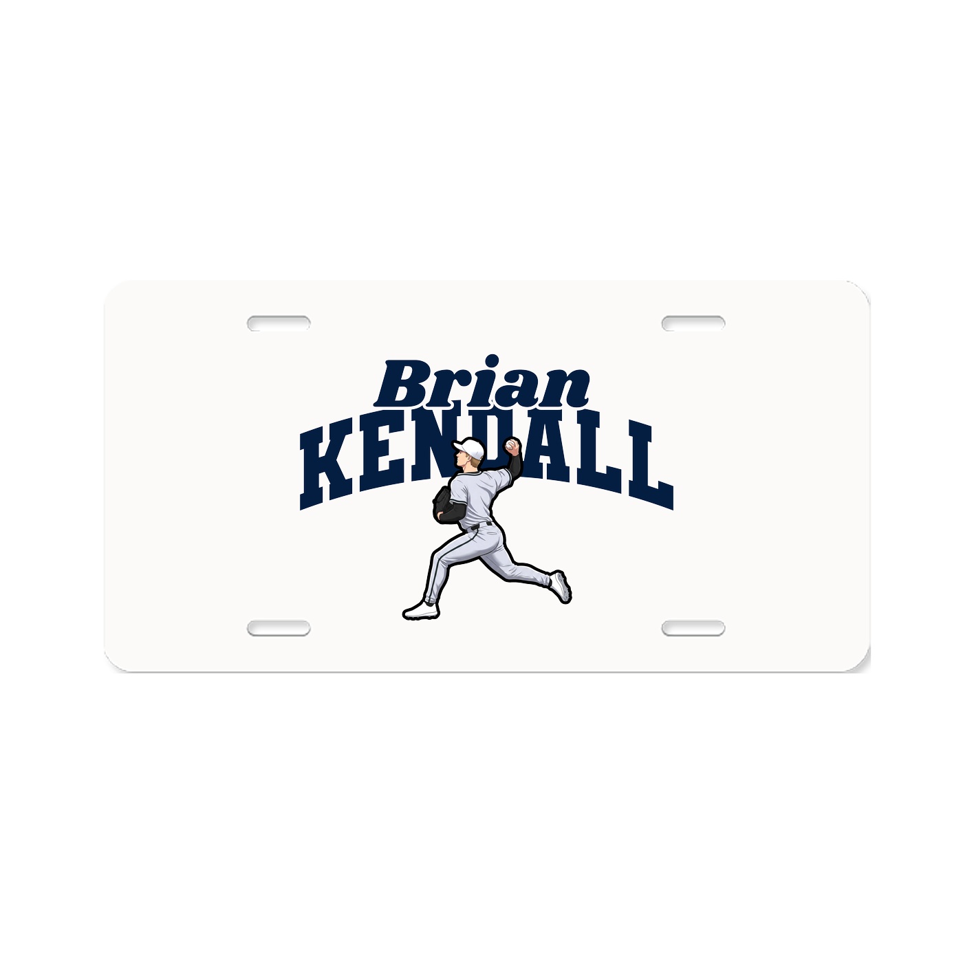 License Plate — Signature Arch in Classic