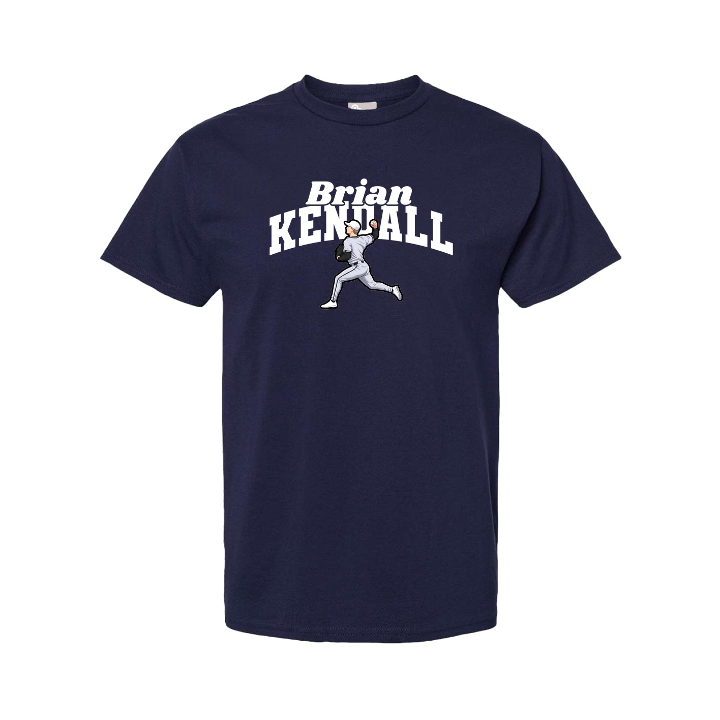Youth Tee — Signature Arch in Navy