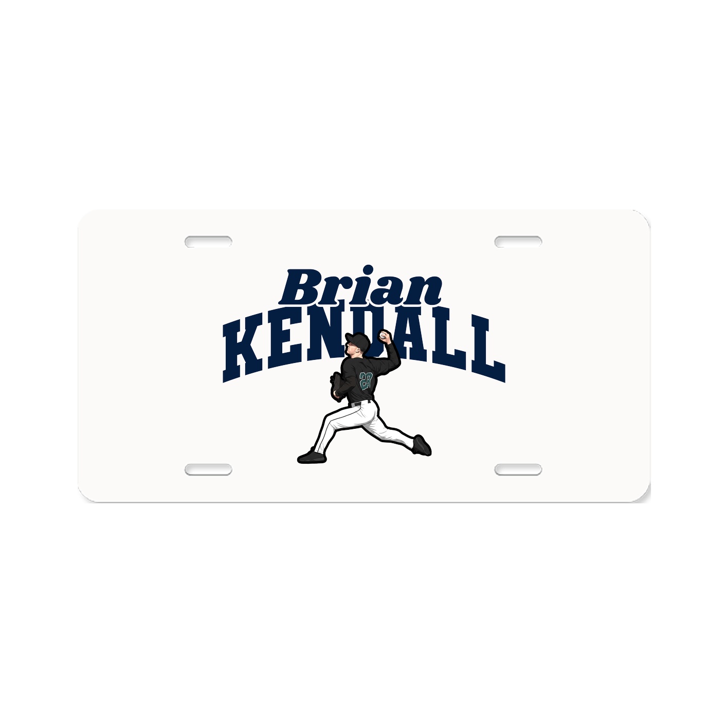 License Plate — Signature Arch in Classic