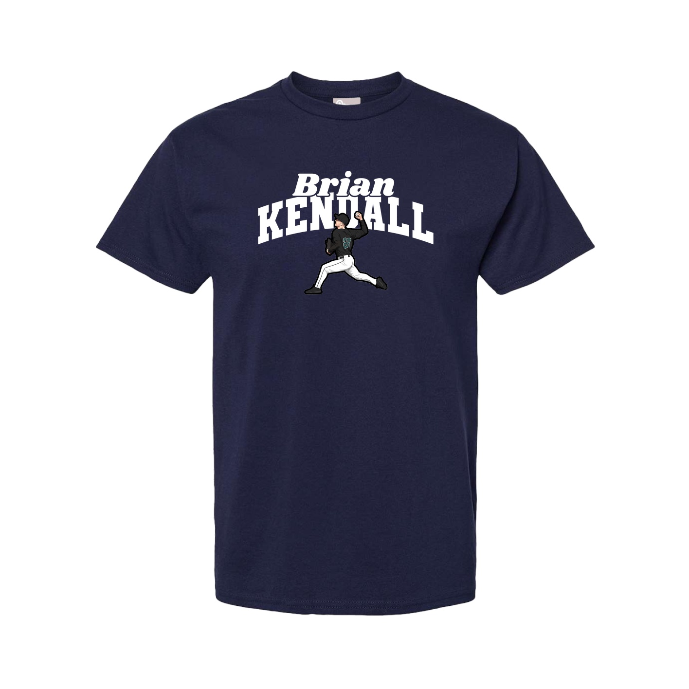 Tee — Signature Arch in Navy