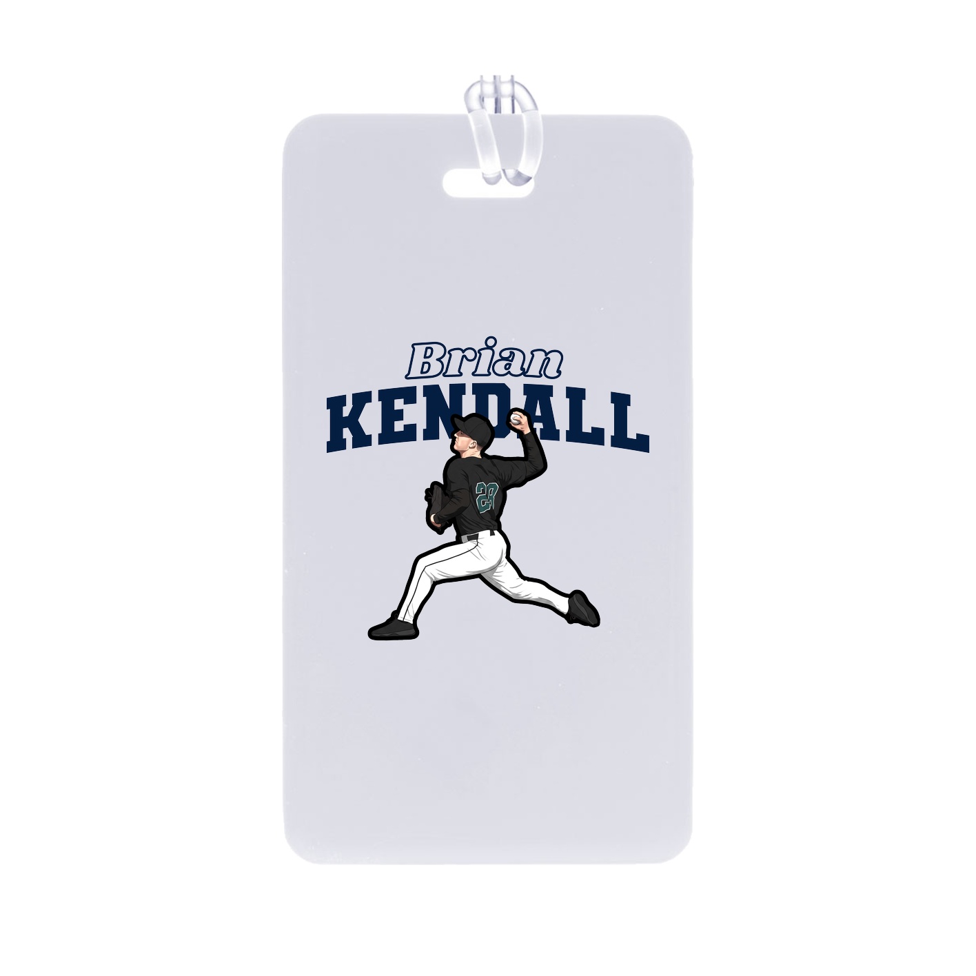 Bag Tag — Name Arch in Classic
