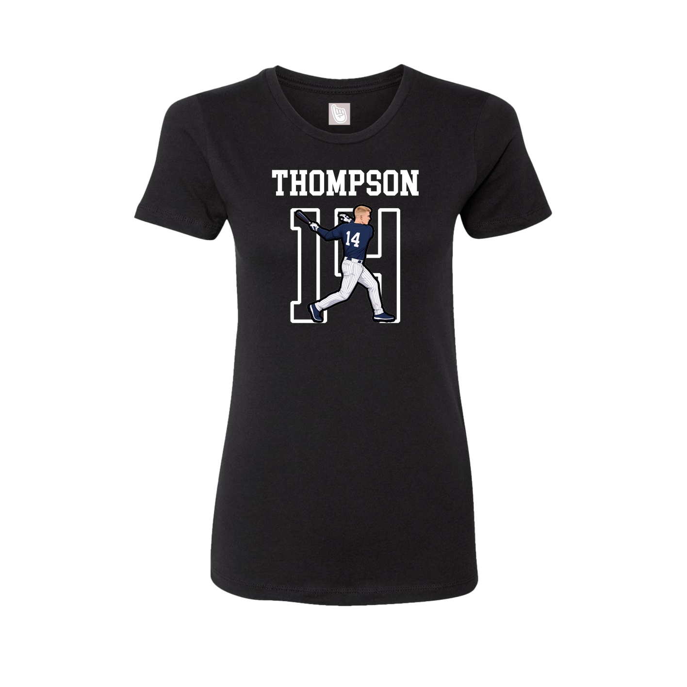 Fitted Women's Tee — Shirsey in Black