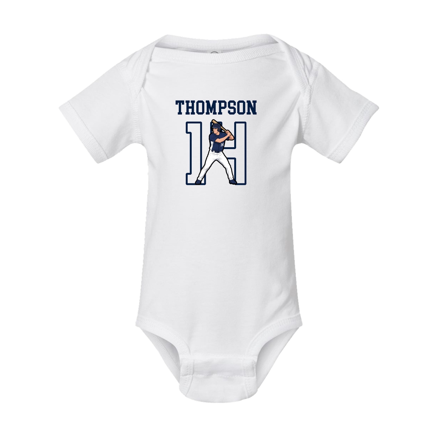 Baby Onesie — Shirsey in White