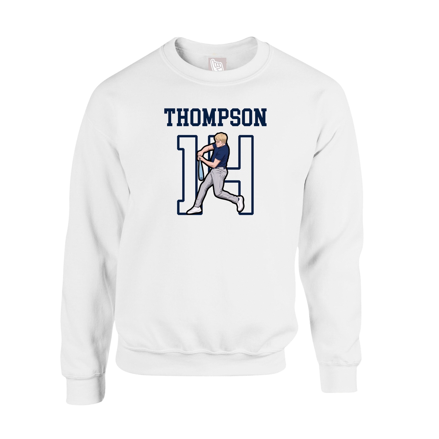 Fleece Crew — Shirsey in White