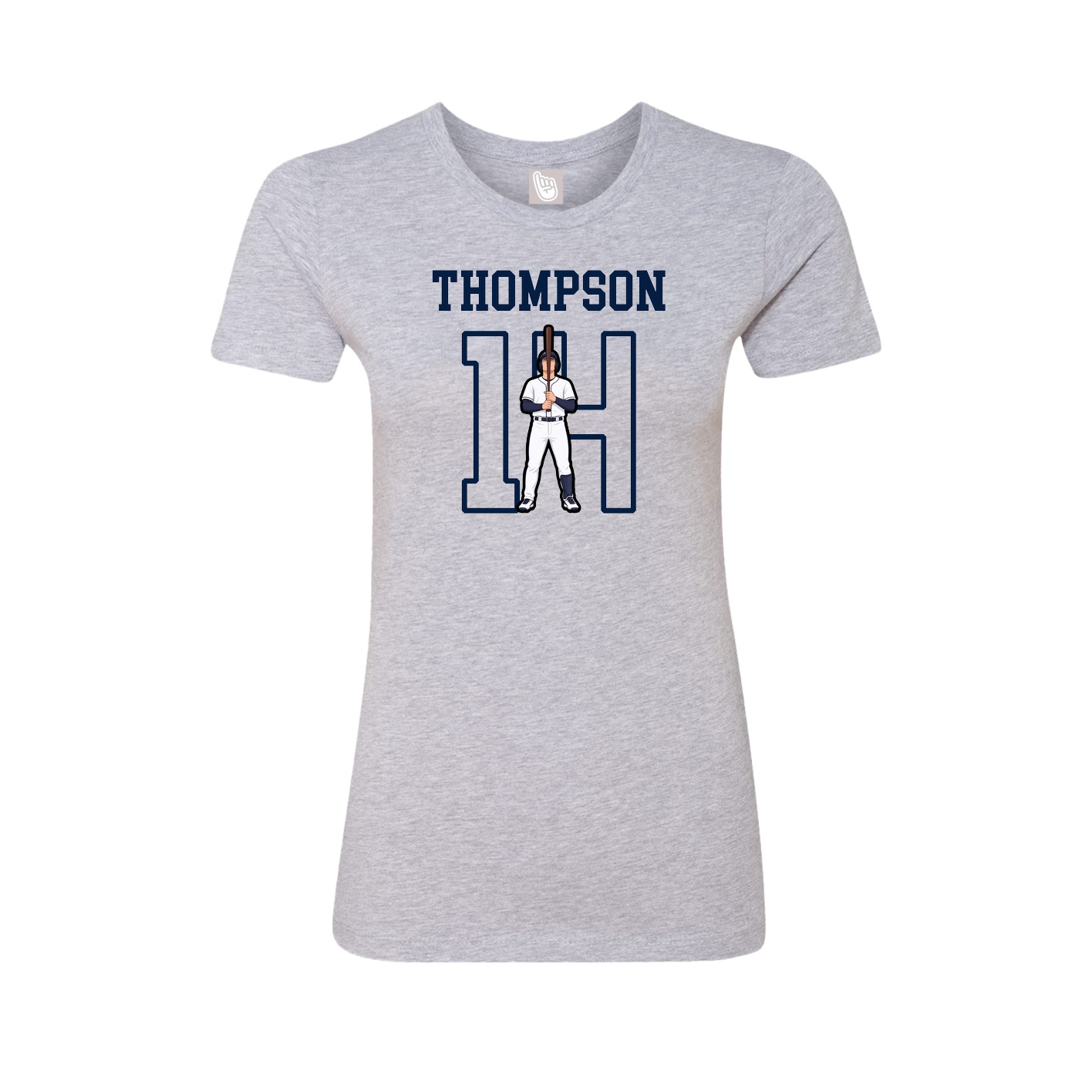 Fitted Women's Tee — Shirsey in Grey