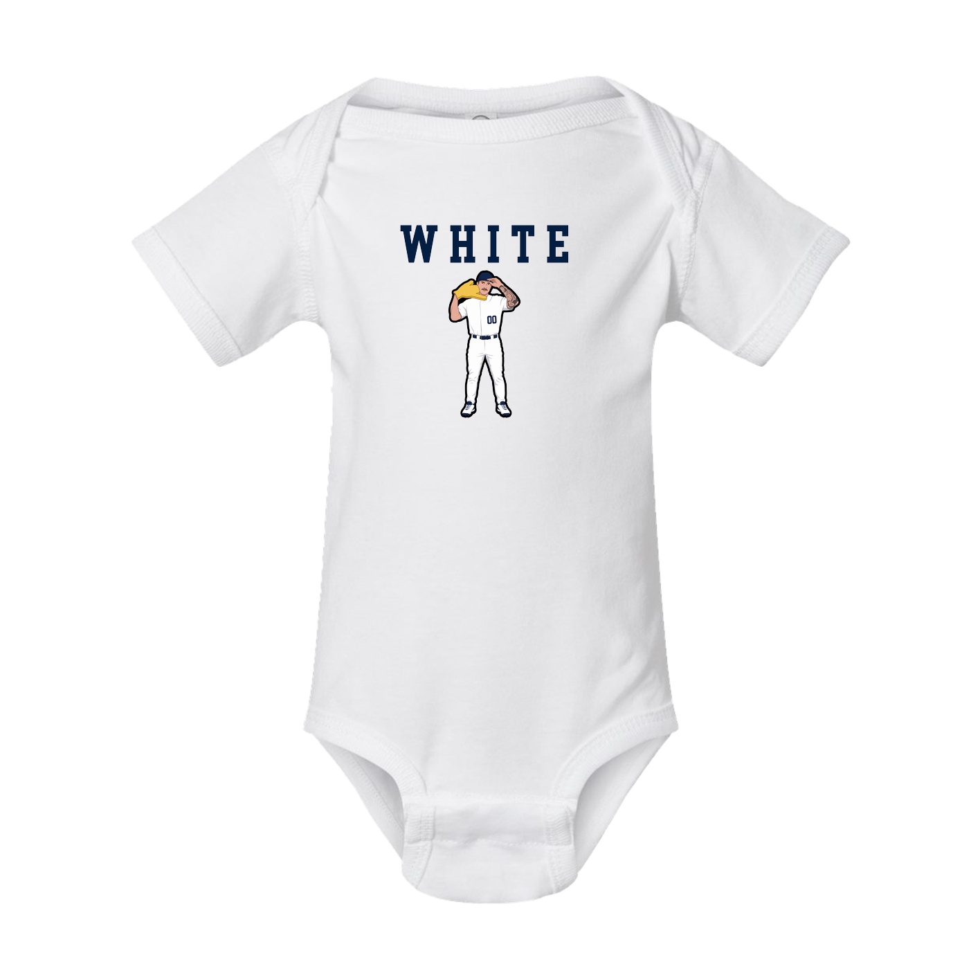 Baby Onesie — Shirsey in White