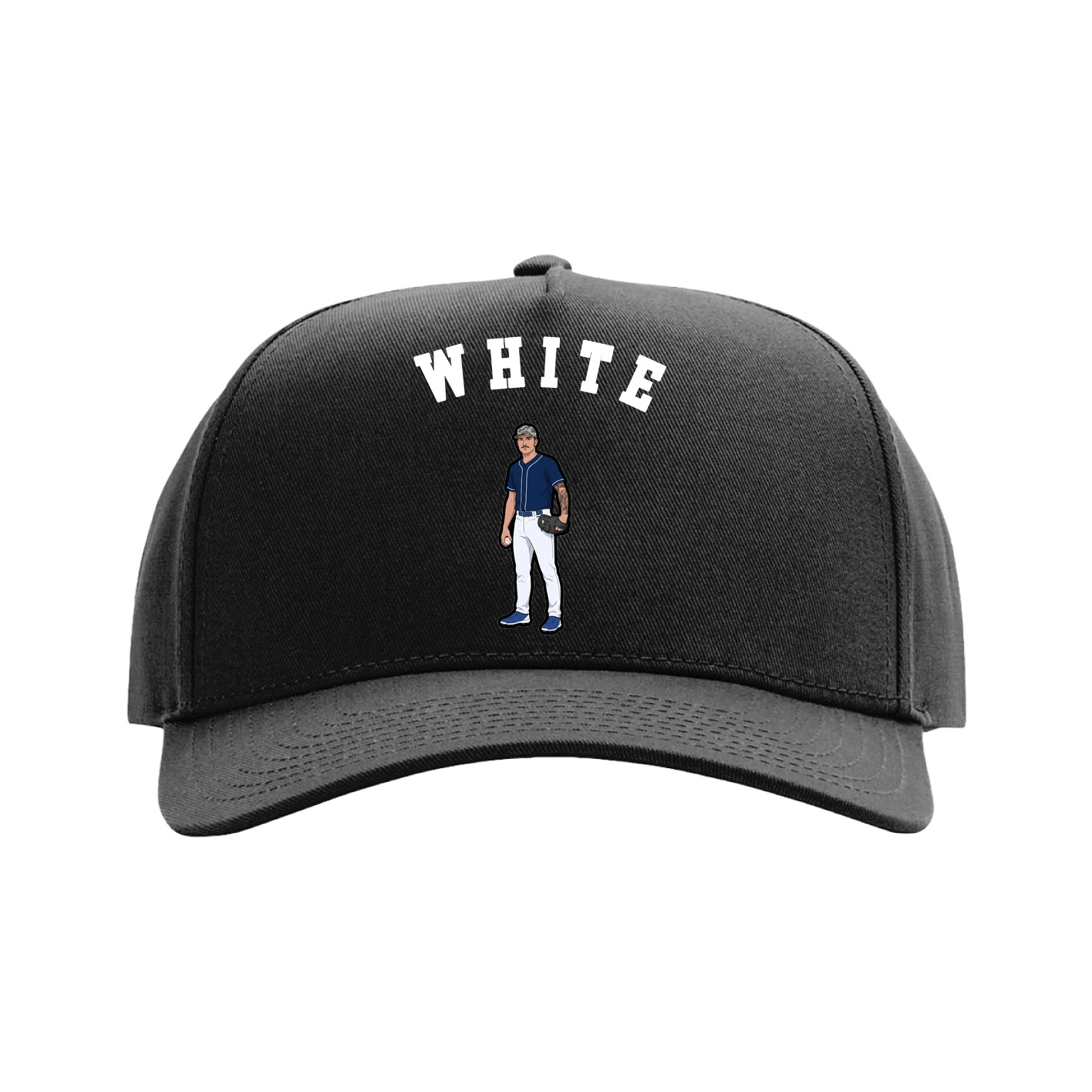 Full Fabric Five-Panel Champ Cap