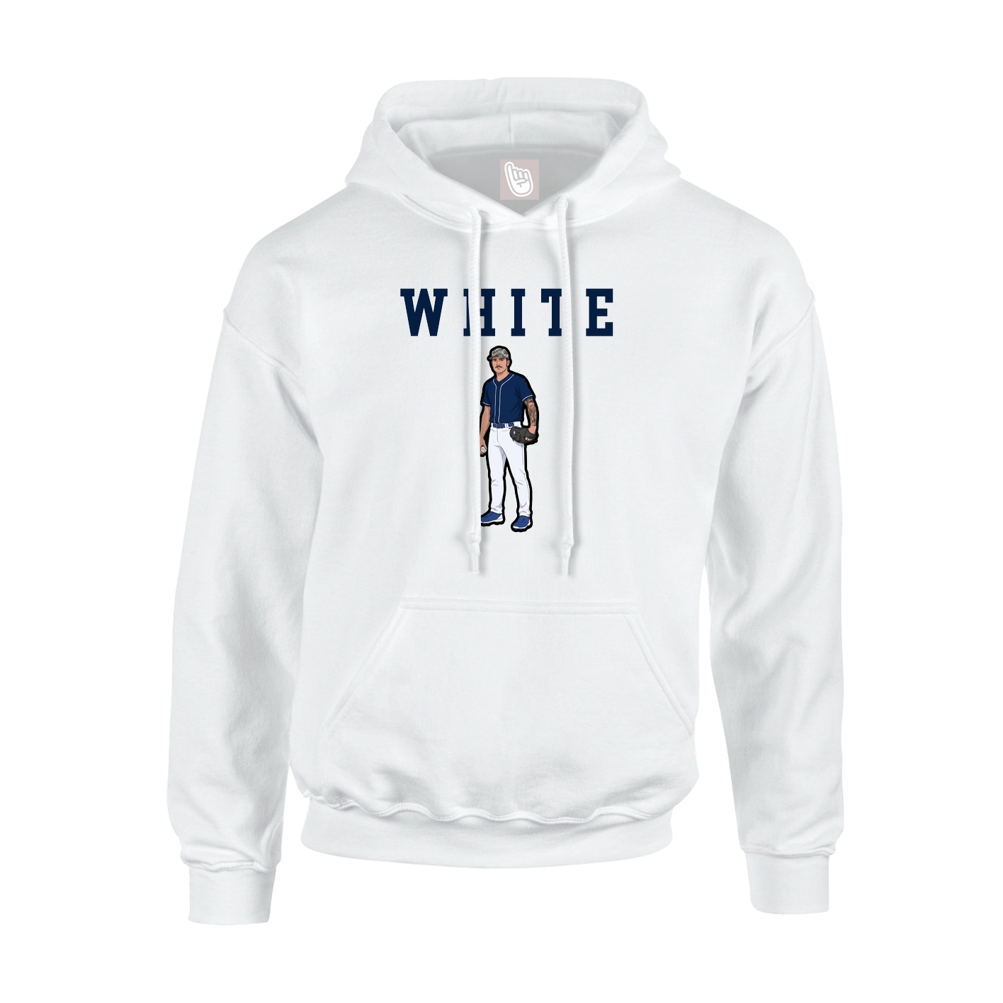Youth Hoodie — Shirsey in White