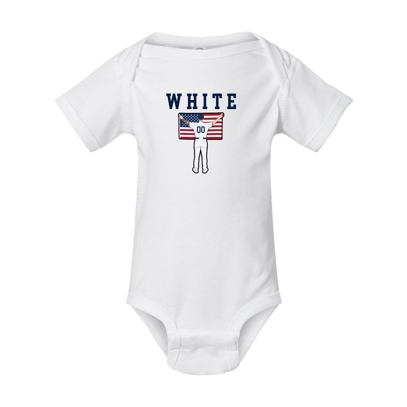 Baby Onesie — Shirsey in White