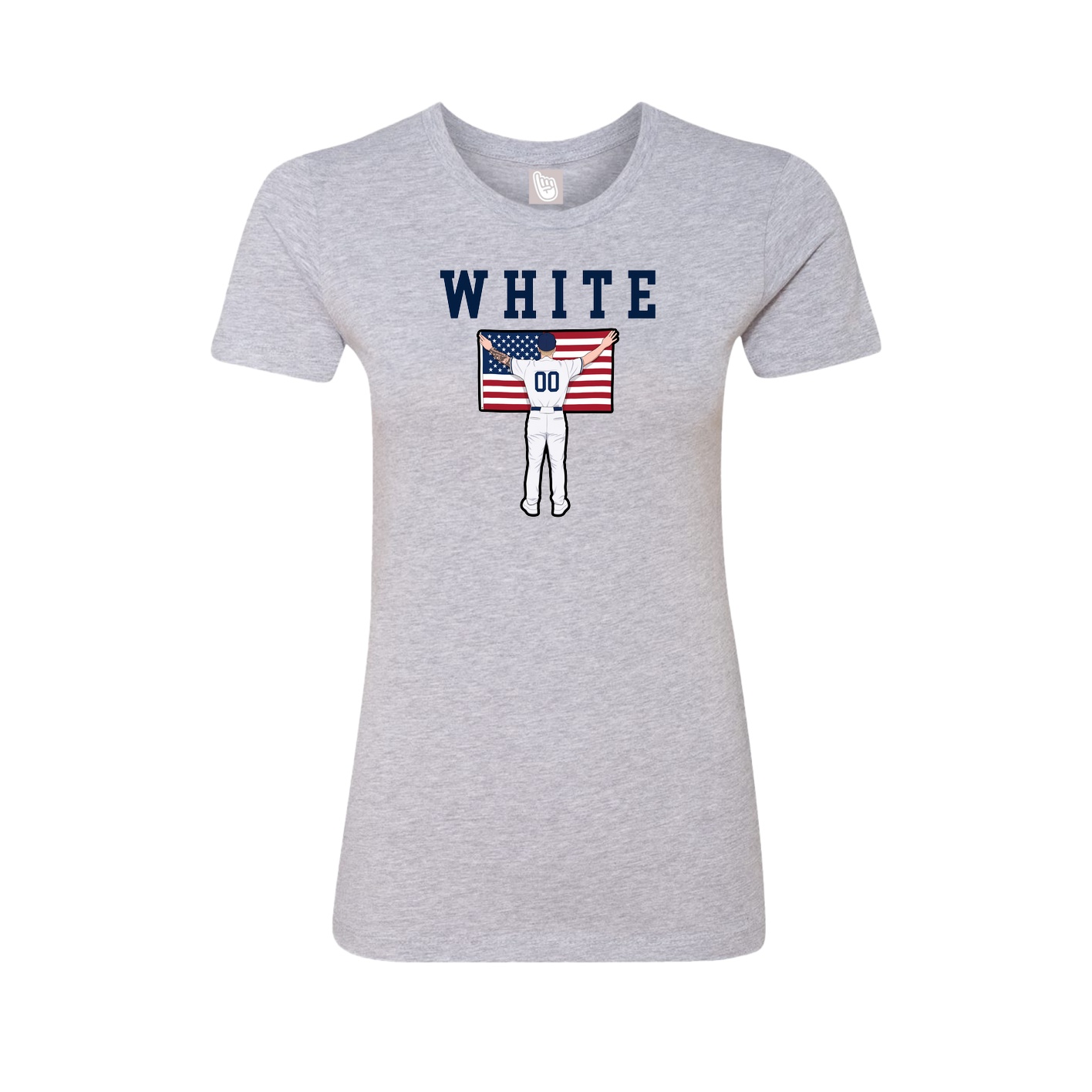 Fitted Women's Tee — Shirsey in Grey