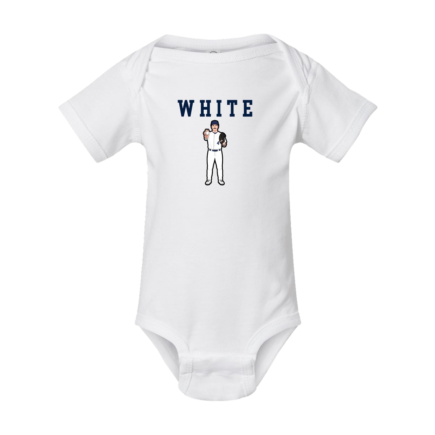 Baby Onesie — Shirsey in White
