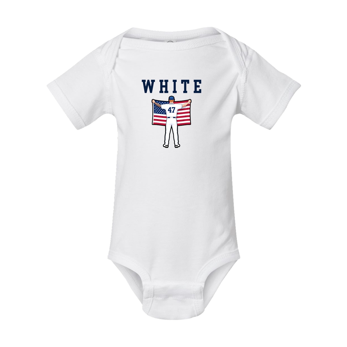 Baby Onesie — Shirsey in White