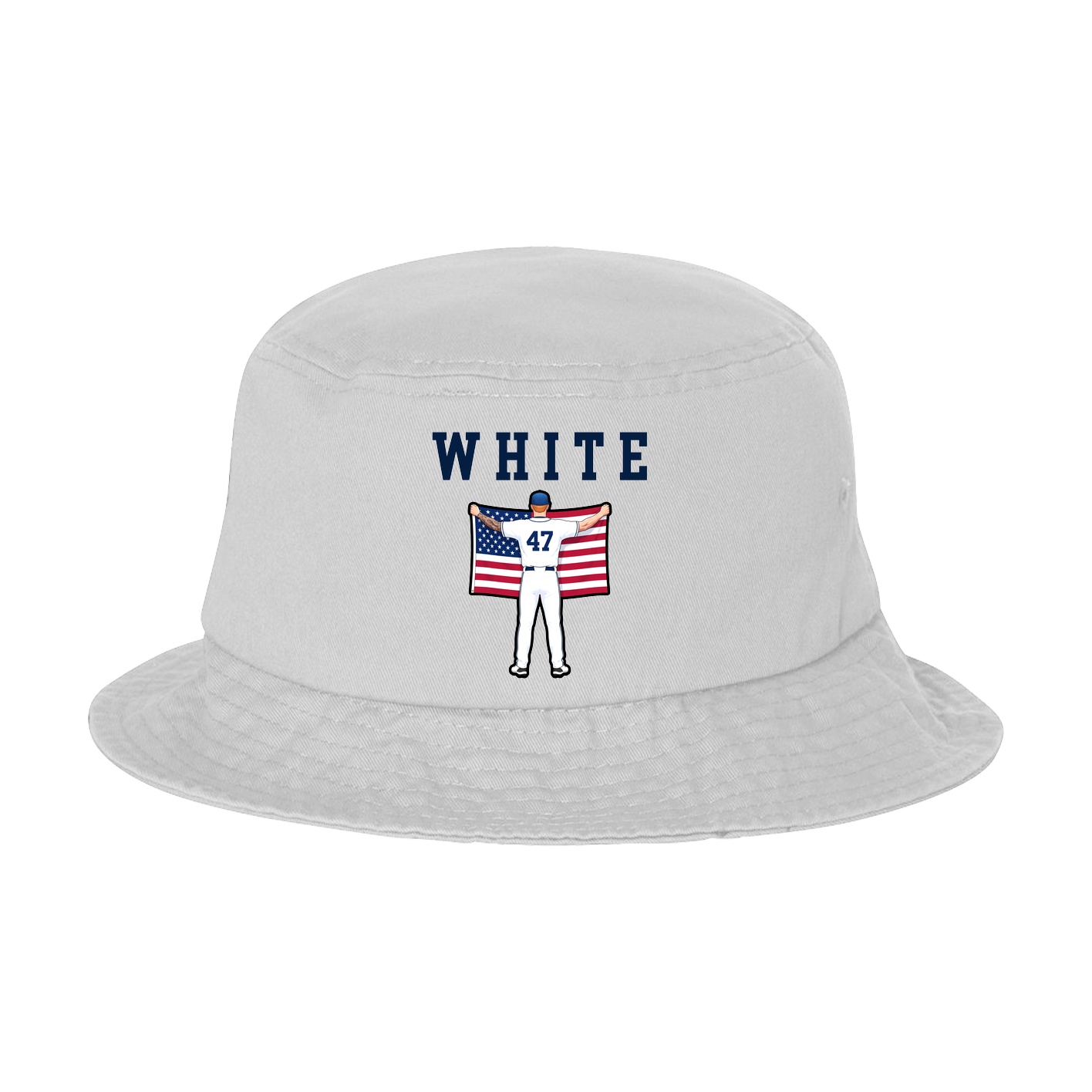Bucket Cap — Shirsey in White