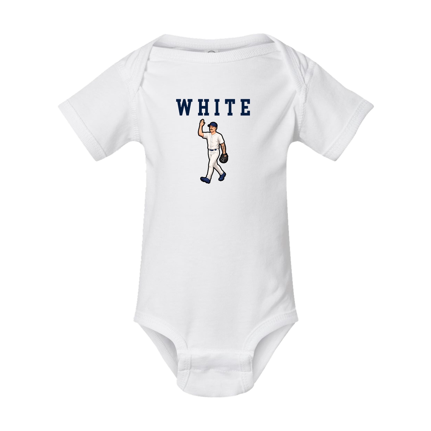 Baby Onesie — Shirsey in White