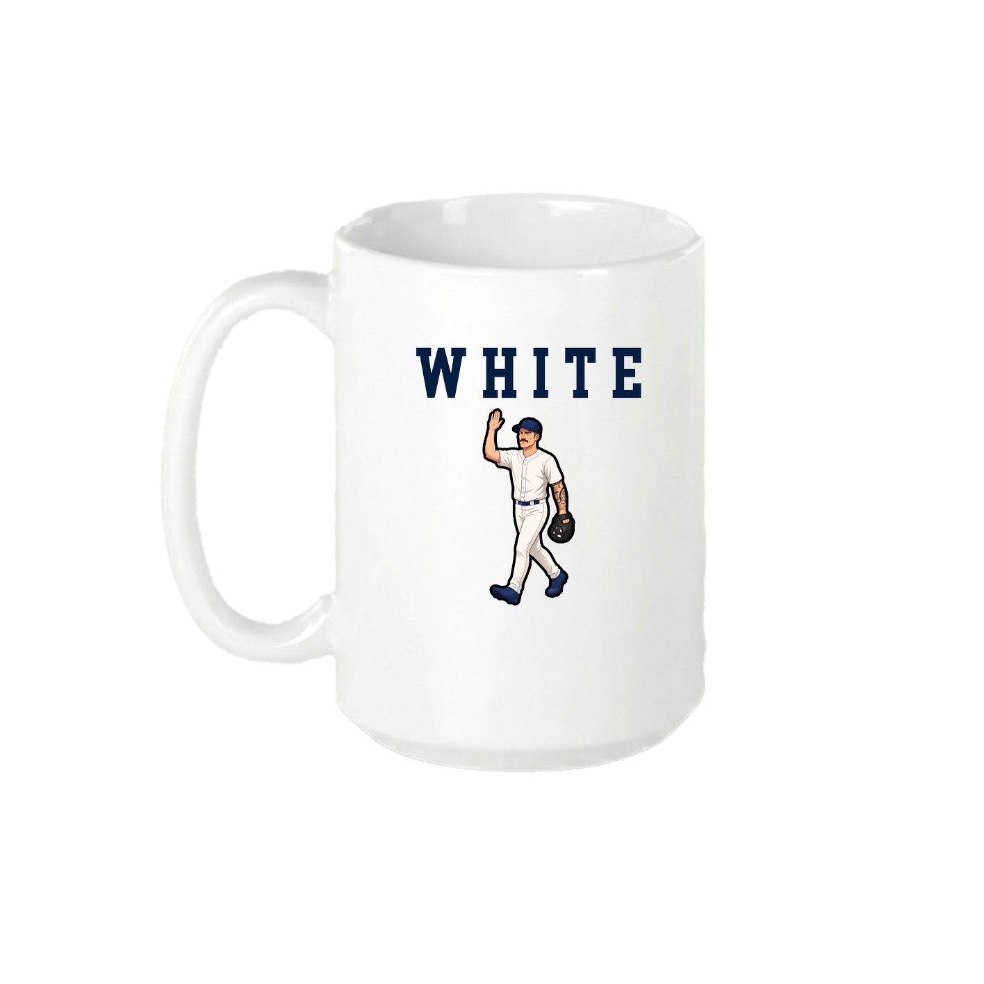 15oz Coffee Mug — Shirsey in White